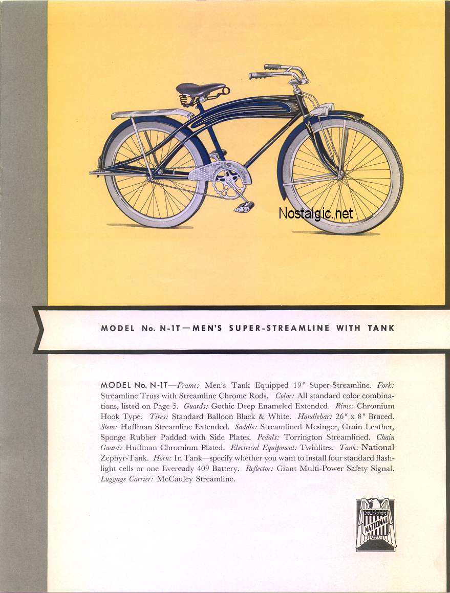 1937 National / Dayton Catalog Picture 3 Dave's Vintage Bicycles